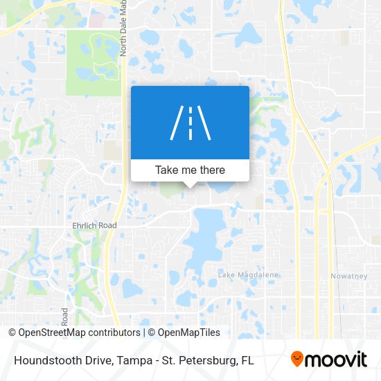Houndstooth Drive map