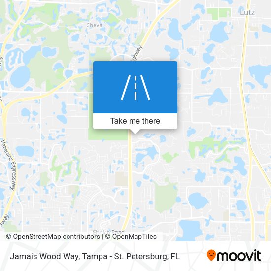 Jamais Wood Way map