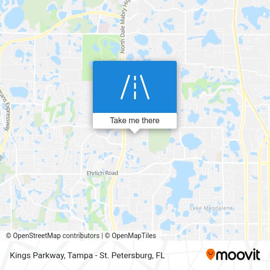 Mapa de Kings Parkway
