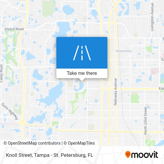 Knoll Street map
