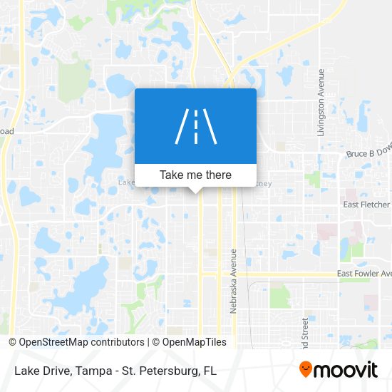 Lake Drive map