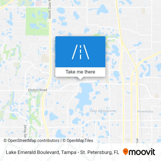 Mapa de Lake Emerald Boulevard