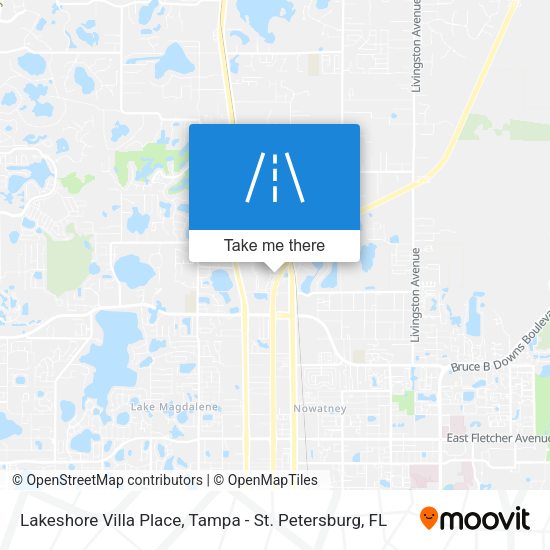 Mapa de Lakeshore Villa Place