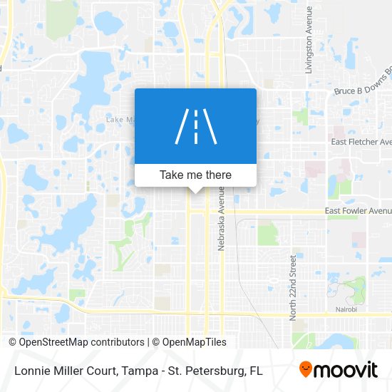 Lonnie Miller Court map