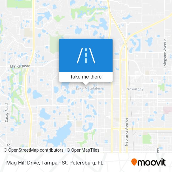 Mag Hill Drive map