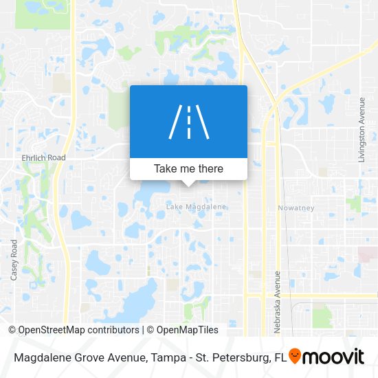 Magdalene Grove Avenue map