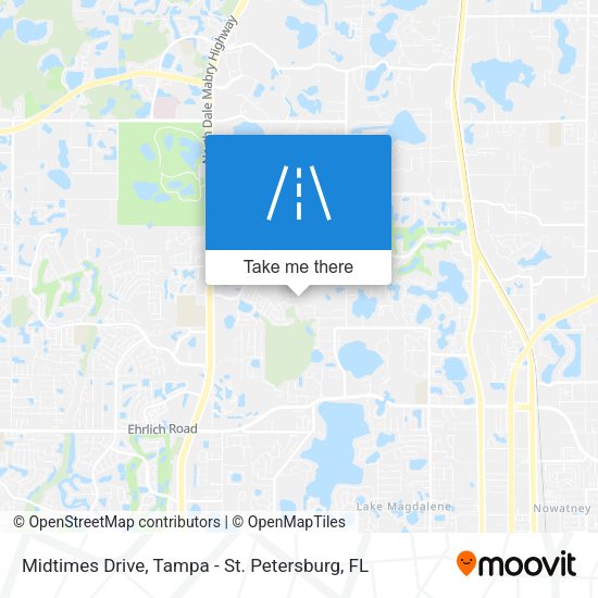 Midtimes Drive map