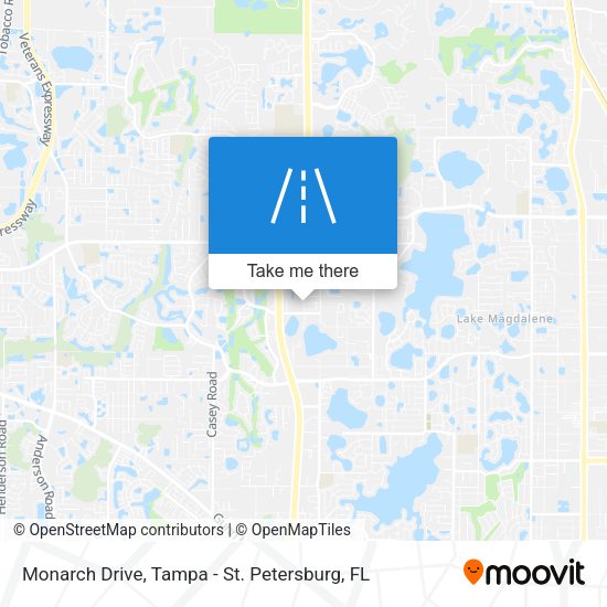 Mapa de Monarch Drive