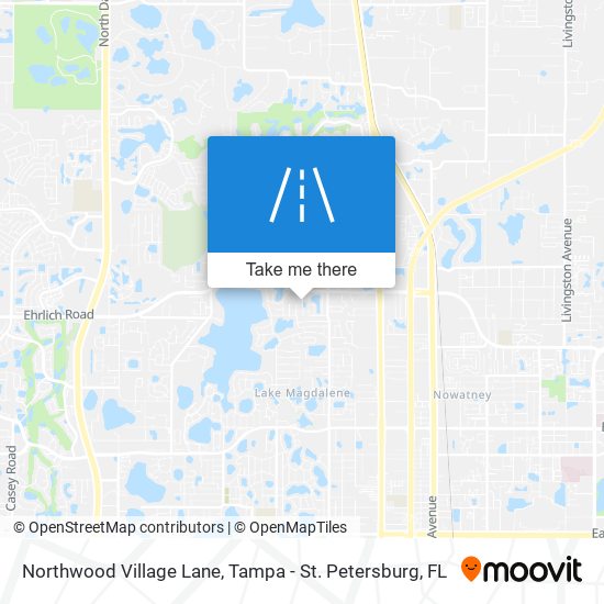 Mapa de Northwood Village Lane