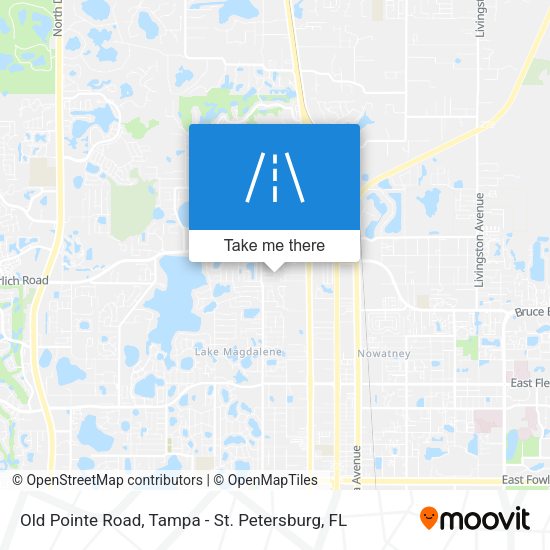 Old Pointe Road map