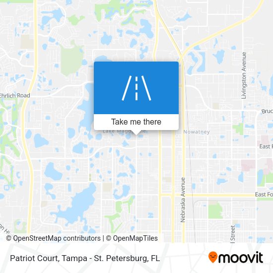 Patriot Court map