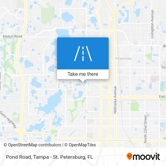 Pond Road map