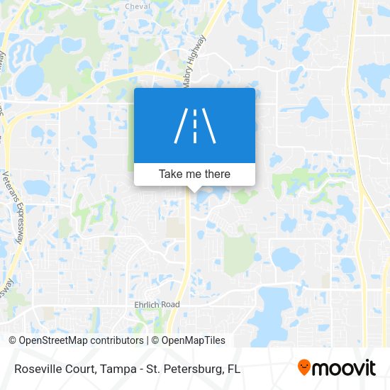 Mapa de Roseville Court