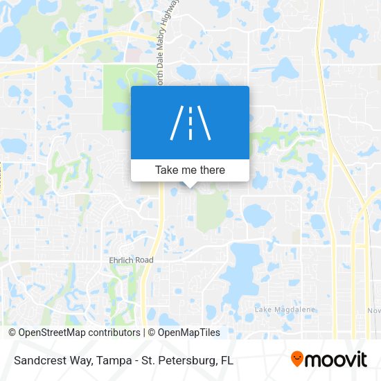 Sandcrest Way map