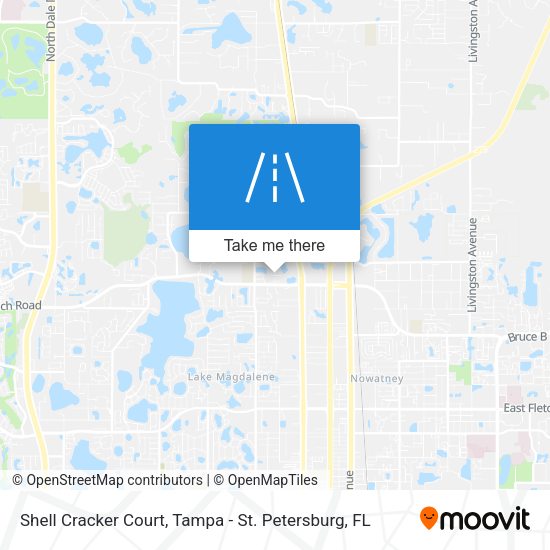 Mapa de Shell Cracker Court