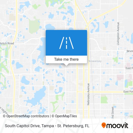 Mapa de South Capitol Drive