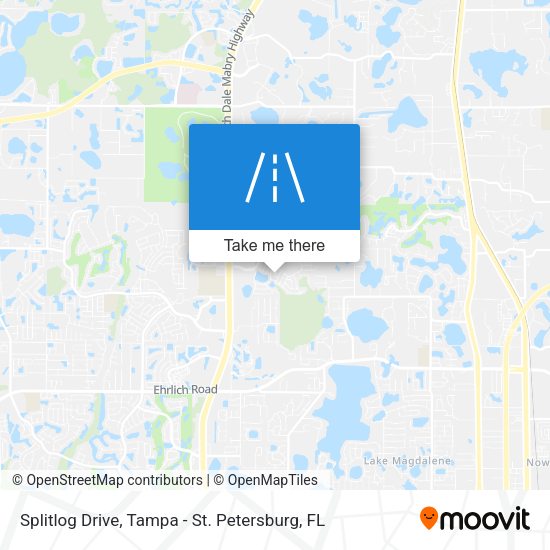 Splitlog Drive map