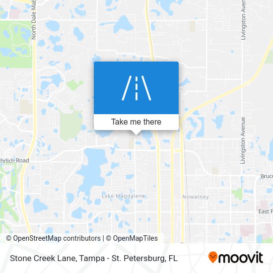 Mapa de Stone Creek Lane
