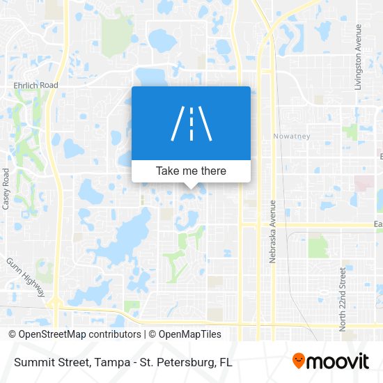 Summit Street map