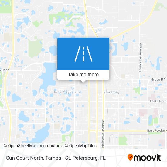 Mapa de Sun Court North