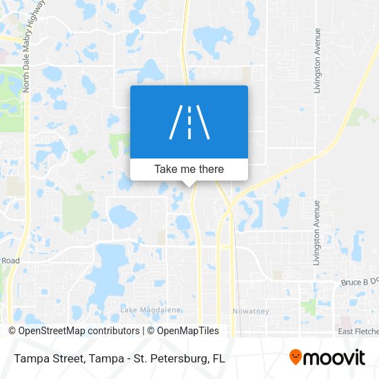 Tampa Street map