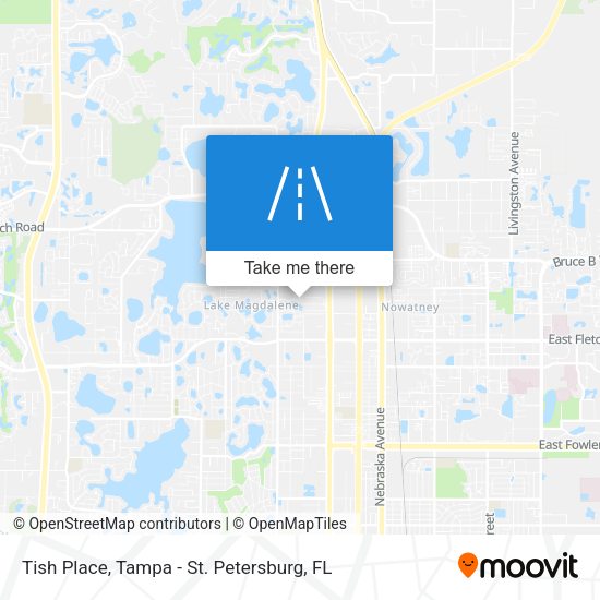 Tish Place map
