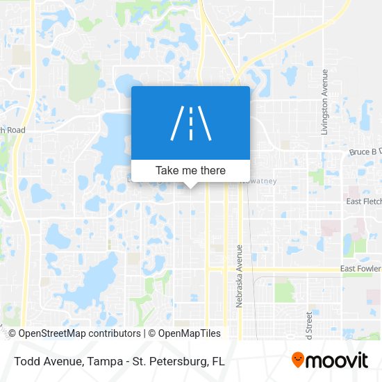 Mapa de Todd Avenue