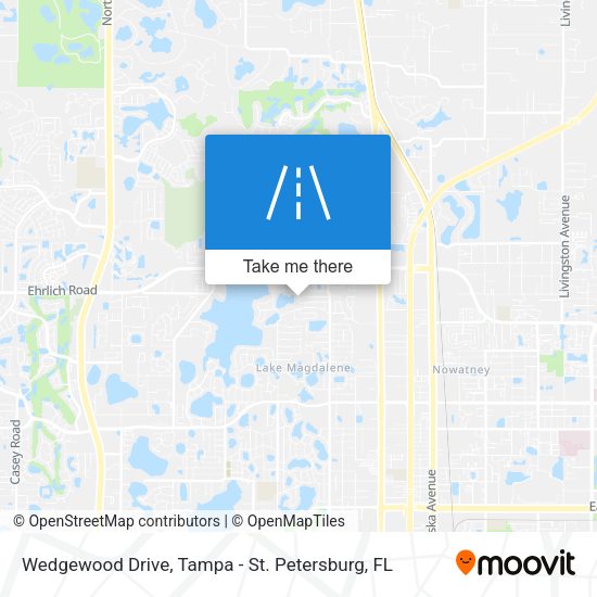 Wedgewood Drive map