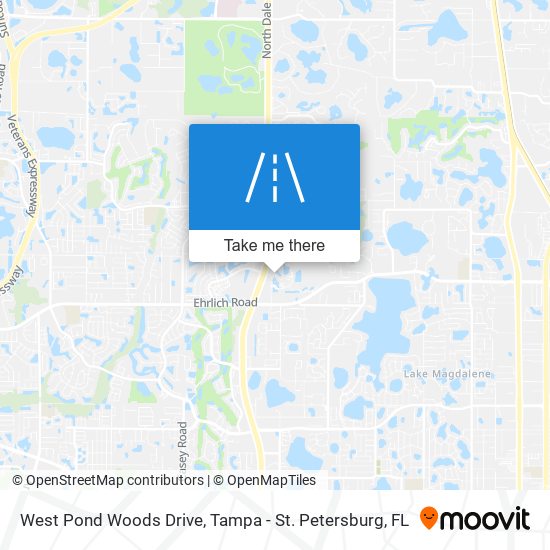 Mapa de West Pond Woods Drive