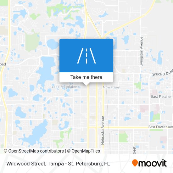Wildwood Street map