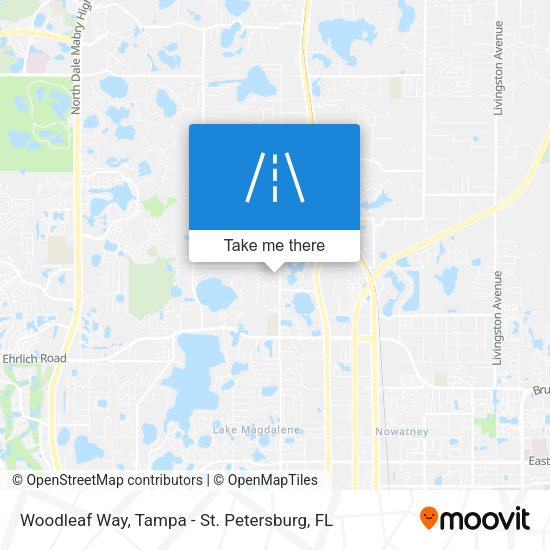 Mapa de Woodleaf Way