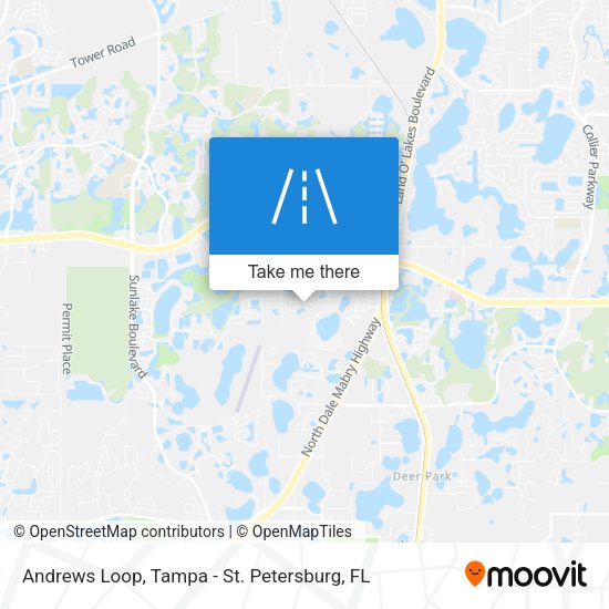 Andrews Loop map
