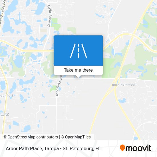 Mapa de Arbor Path Place