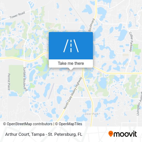 Arthur Court map