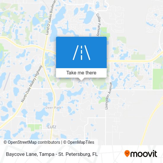 Mapa de Baycove Lane