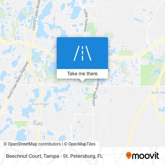Mapa de Beechnut Court