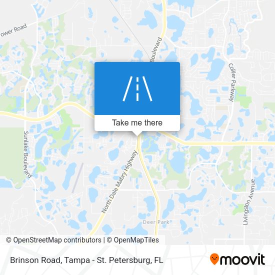Brinson Road map