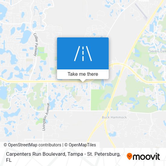 Mapa de Carpenters Run Boulevard