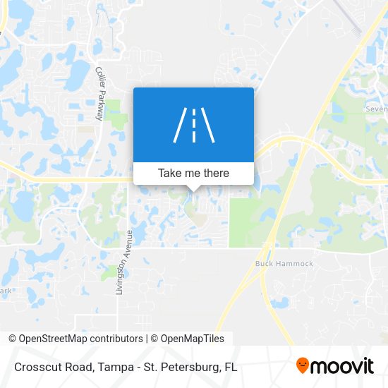Crosscut Road map