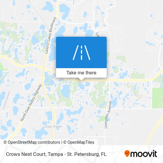 Crows Nest Court map