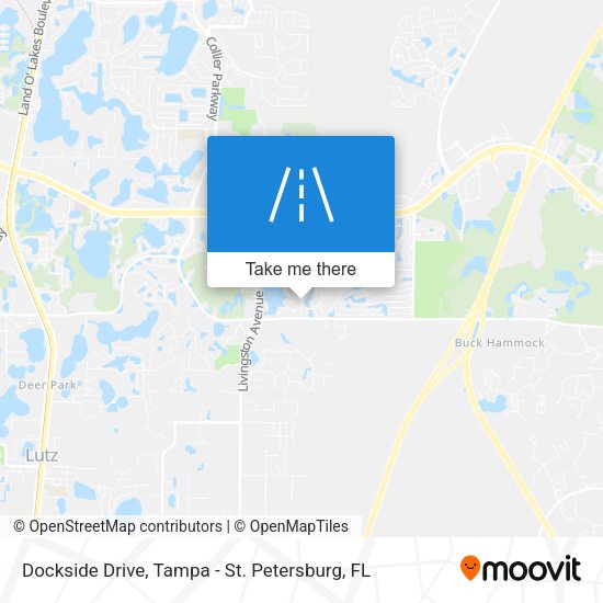 Dockside Drive map