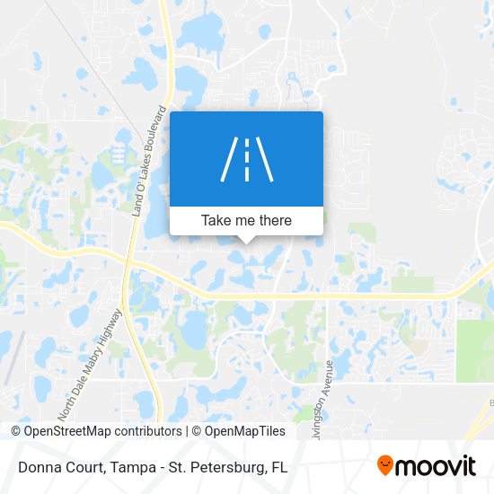 Donna Court map