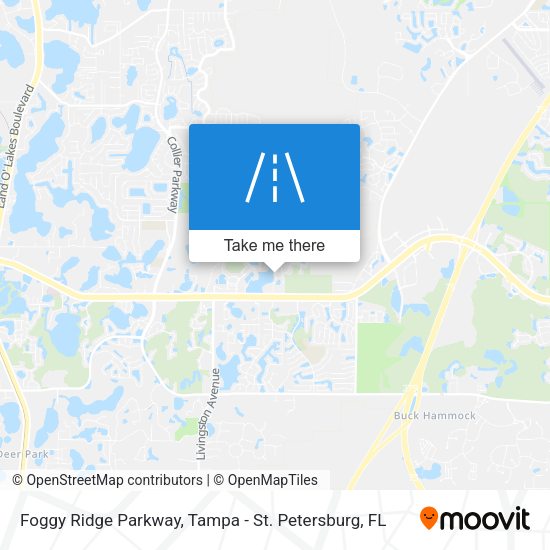 Mapa de Foggy Ridge Parkway