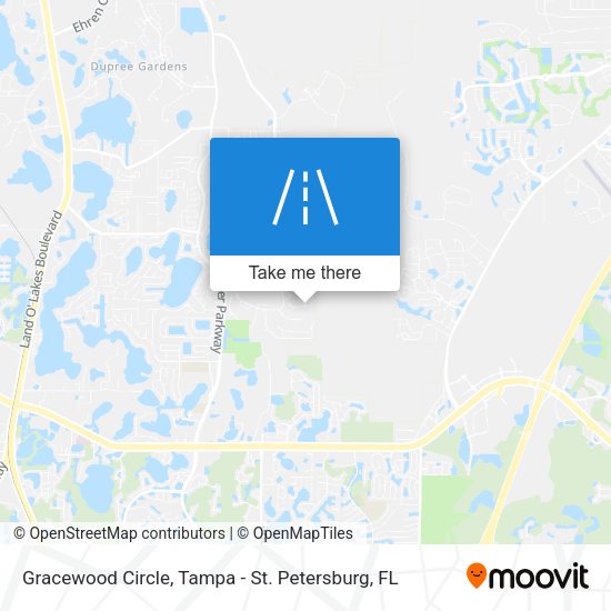 Mapa de Gracewood Circle