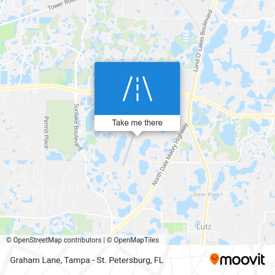 Graham Lane map