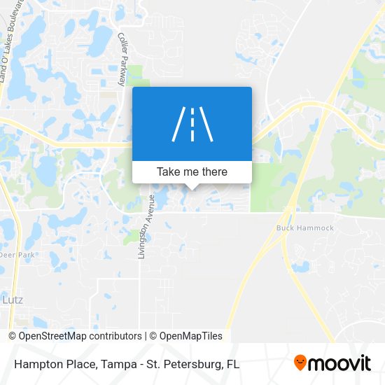 Hampton Place map