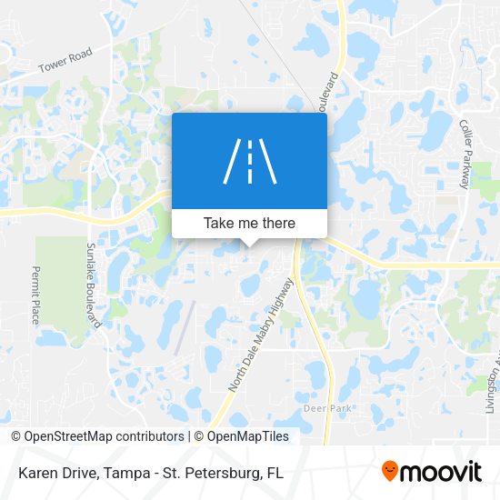 Karen Drive map