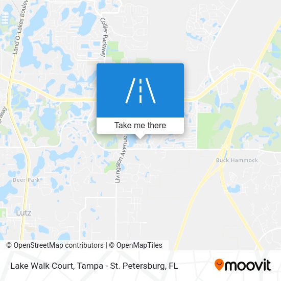 Lake Walk Court map