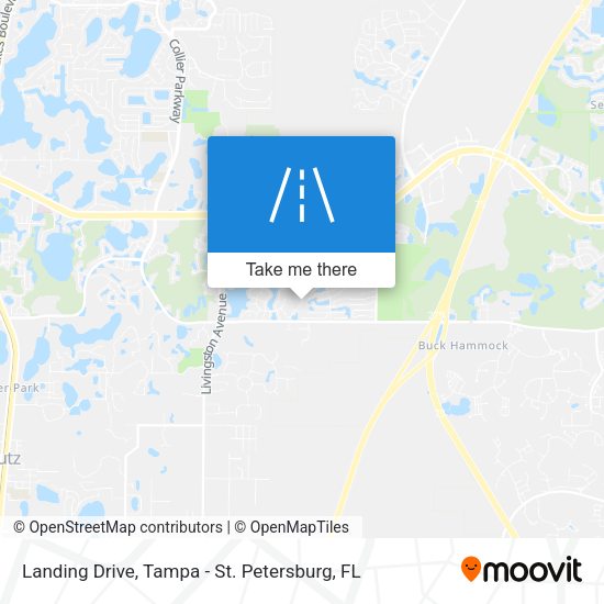 Mapa de Landing Drive