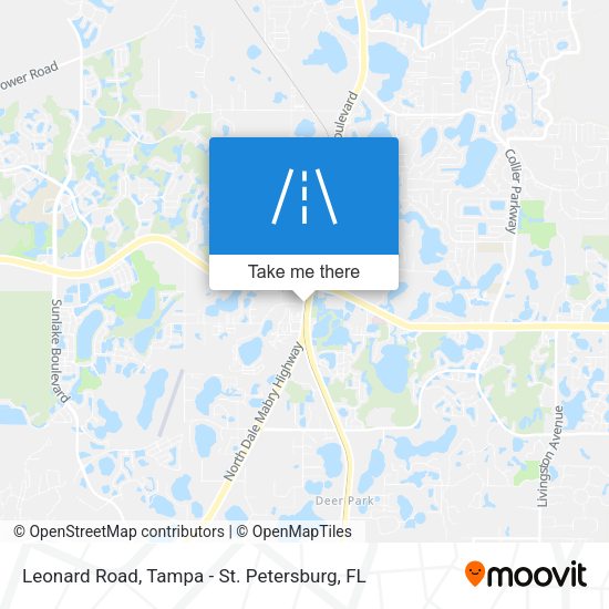 Leonard Road map